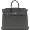 Hermès Birkin 25 Black Togo GHW