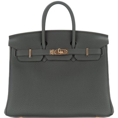 Hermès Birkin 25 Vert Mangrove Togo GHW