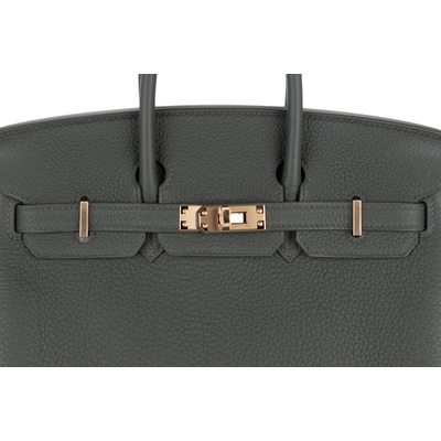 Hermès Birkin 25 Vert Mangrove Togo GHW