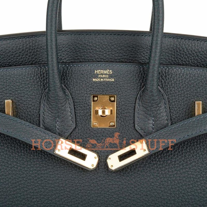 Hermès Birkin 25 Vert Rousseau Togo GHW