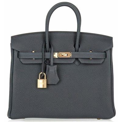 Hermès Birkin 25 Vert Rousseau Togo GHW