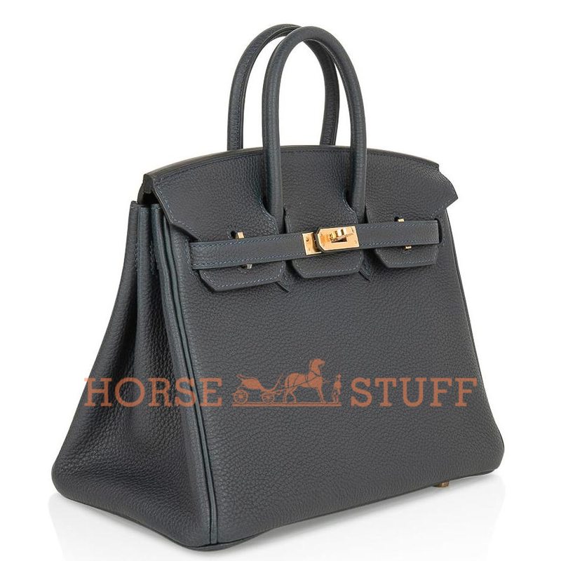 Hermès Birkin 25 Vert Rousseau Togo GHW