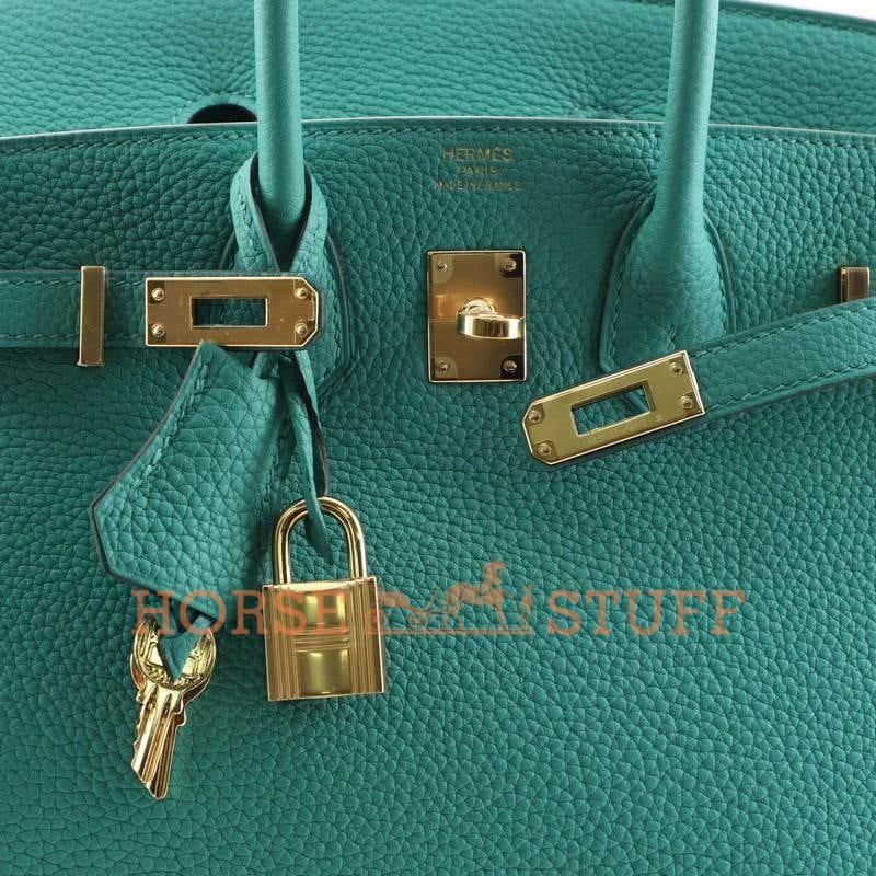 Hermès Birkin 25 Vert Verone Togo GHW