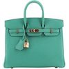 Hermès Birkin 25 Vert Verone Togo GHW