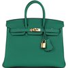Hermès Birkin 25 Vert Vertigo Togo GHW