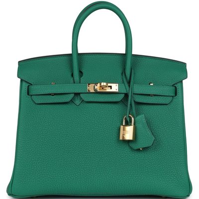 Hermès Birkin 25 Vert Vertigo Togo GHW
