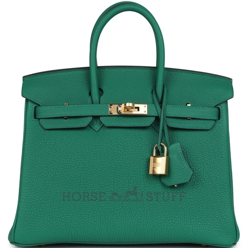 Hermès Birkin 25 Vert Vertigo Togo GHW