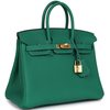 Hermès Birkin 25 Vert Vertigo Togo GHW