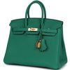 Hermès Birkin 25 Vert Vertigo Togo GHW