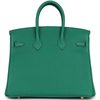 Hermès Birkin 25 Vert Vertigo Togo GHW