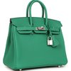 Hermès Birkin 25 Vert Vertigo Togo PHW