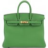 Hermès Birkin 25 Vert Yucca Togo GHW