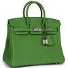 Hermès Birkin 25 Vert Yucca Togo PHW