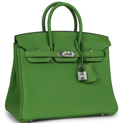 Hermès Birkin 25 Vert Yucca Togo PHW