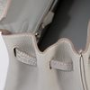 Hermès Birkin 25 Touch Gris Perle Togo / Matte Crocodile Alligator PHW