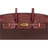 Hermès Birkin 25 Touch Beton Togo / Beton Matte Crocodile Alligator PHW
