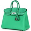 Hermès Birkin 25 Touch Vert Comics Togo / Matte Crocodile Alligator PHW