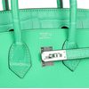 Hermès Birkin 25 Touch Vert Comics Togo / Matte Crocodile Alligator PHW