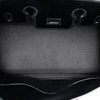 Hermès Birkin 25 Touch Black Togo / Black Shiny Niloticus Lizard GHW