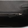 Hermès Birkin 25 Touch Black Togo / Black Shiny Niloticus Lizard PHW