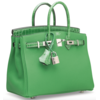 Hermès Birkin 25 Touch Bambou Togo / Cactus Lisse Crocodile Niloticus PHW