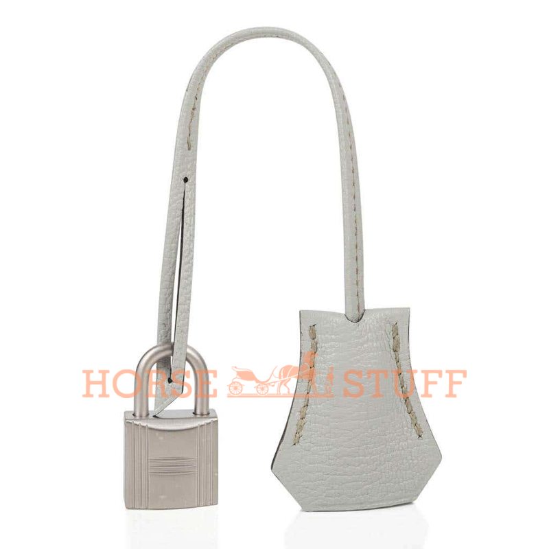 Hermès Birkin 25 Special Order HSS Black / Gris Perle Chevre BPHW