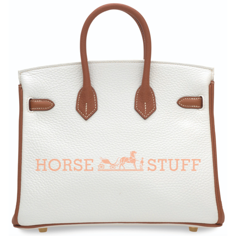 Hermès Birkin 25 Special Order HSS White / Gold Clemence BGHW