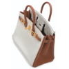 Hermès Birkin 25 Special Order HSS White / Gold Clemence BGHW