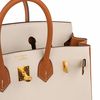 Hermès Birkin 25 Special Order HSS Craie / Gold Togo GHW