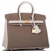 Hermès Birkin 25 Etoupe / Craie Togo BGHW