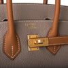 Hermès Birkin 25 Special Order HSS Gris Asphalt / Gold Togo BGHW