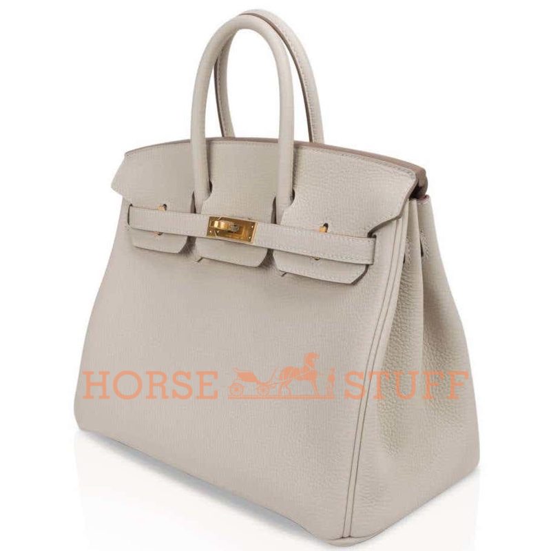 Hermès Birkin 25 Special Order HSS Verso Beton / Rose Pourpre Togo BGHW