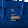 Hermès Birkin 25 Verso Blue Royal / Capucine Togo PHW