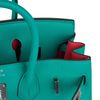 Hermès Birkin 25 Verso Vert Verone / Rose Lipstick Togo PHW