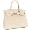 Hermès Birkin 30 Beton Matte Crocodile Alligator GHW