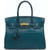 Hermès Birkin 30 Colvert Matte Crocodile Alligator GHW