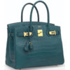 Hermès Birkin 30 Colvert Matte Crocodile Alligator GHW