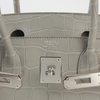 Hermès Birkin 30 Gris Perle Matte Crocodile Alligator PHW