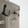 Hermès Birkin 30 Gris Perle Matte Crocodile Alligator PHW