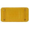 Hermès Birkin 30 Jaune Ambre Matte Crocodile Alligator GHW