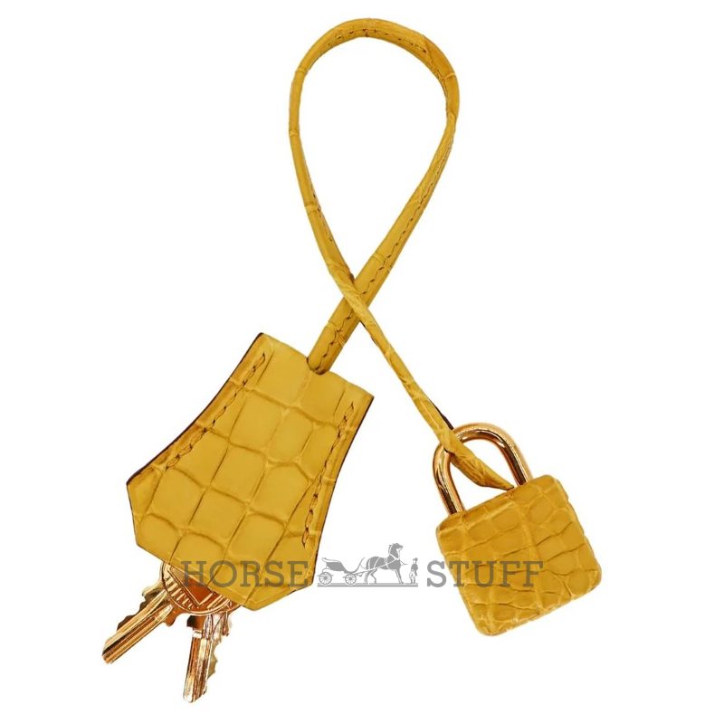 Hermès Birkin 30 Jaune Ambre Matte Crocodile Alligator GHW