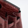 Hermès Birkin 30 Rouge H Matte Crocodile Alligator GHW