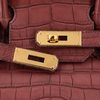 Hermès Birkin 30 Rouge H Matte Crocodile Alligator GHW