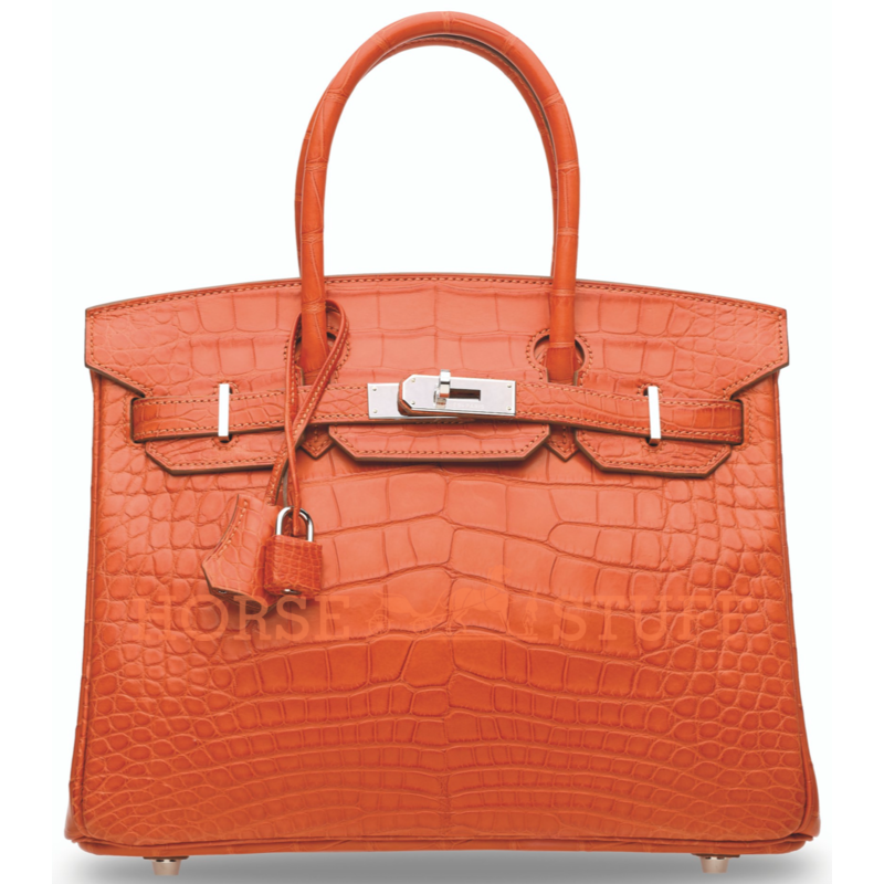 Hermès Birkin 30 Sanguine Matte Crocodile Alligator PHW