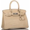Hermès Birkin 30 Trench Matte Crocodile Alligator PHW