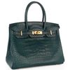 Hermès Birkin 30 Beton Matte Crocodile Alligator GHW