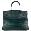 Hermès Birkin 30 Beton Matte Crocodile Alligator GHW