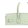 Hermès Birkin 30 Vert d'Eau Matte Crocodile Alligator GHW