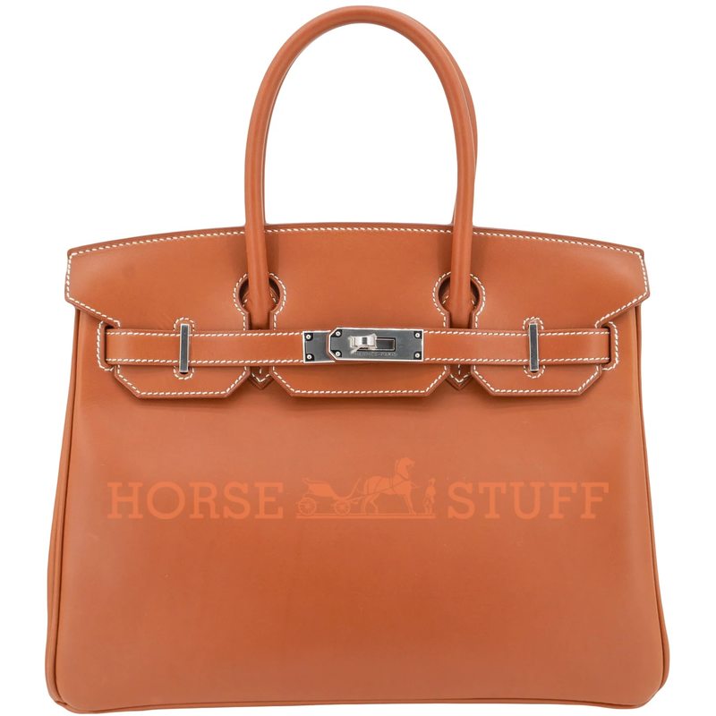 Hermès Birkin 30 Gold Fauve Barenia PHW