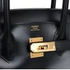 Hermès Birkin 30 Black Box Calf GHW